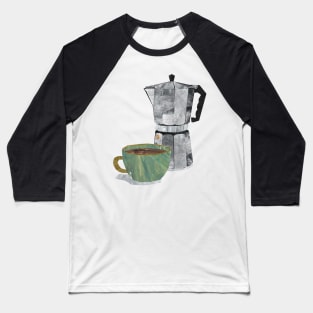 Coffee Combo (moka pot and cup) Baseball T-Shirt